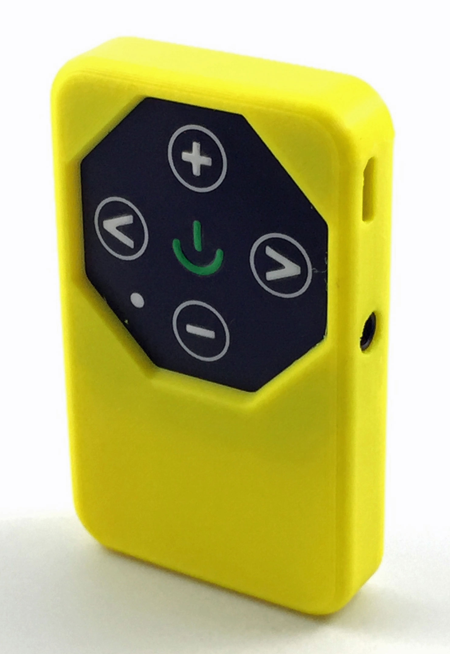 SeedPlayer personal solar player, yellow